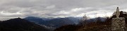 58 Panoramica dalla  Madonnina del Monte Costone (1228 m) con vista  in Canto Alto, su Zogno ed oltre 